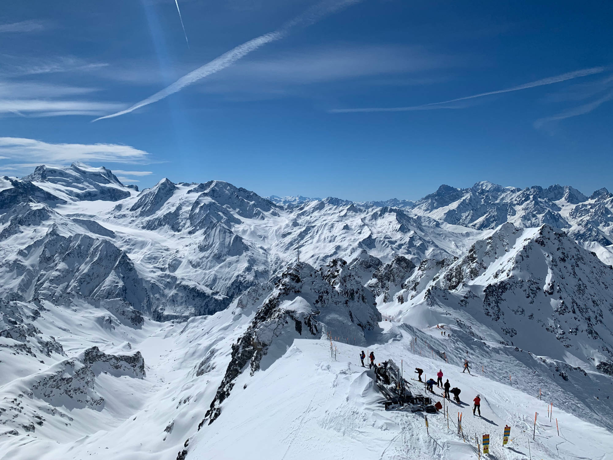 Winter in der Schweiz – Mont Blanc