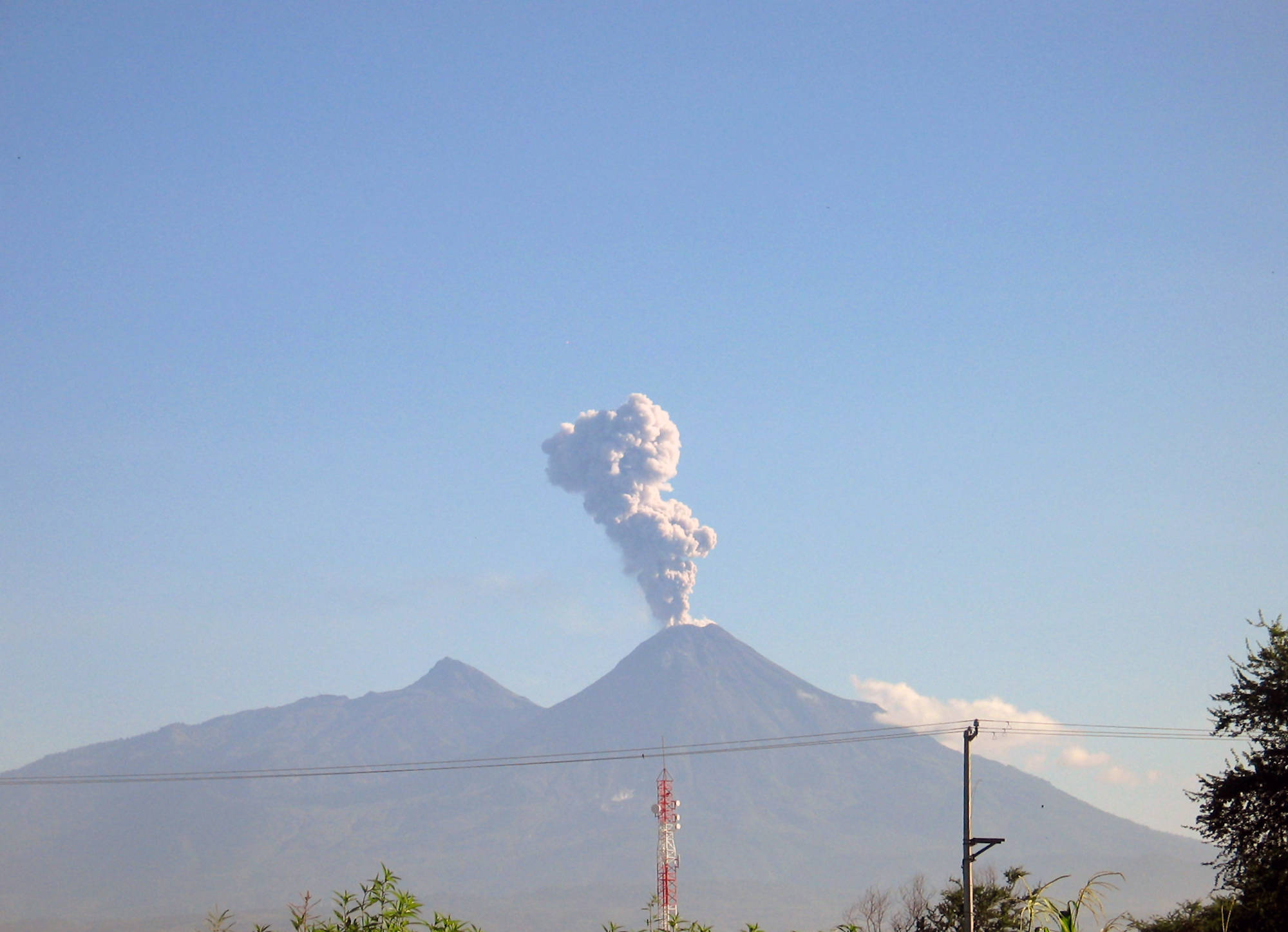 Vulkan de Colima in Mexiko
